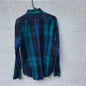 Express fitted long sleeve button up XL